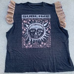 RePurposed ‘Sublime’ graphic T-Shirt;90’s band tee